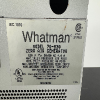 Whatman Zero Air Generator image 3